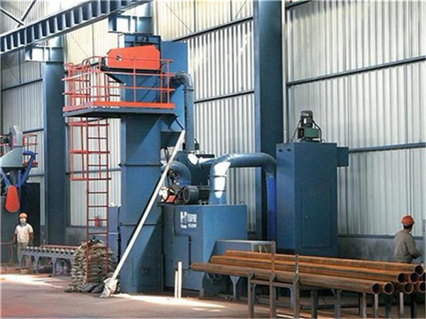 龙泉网架杆件抛丸